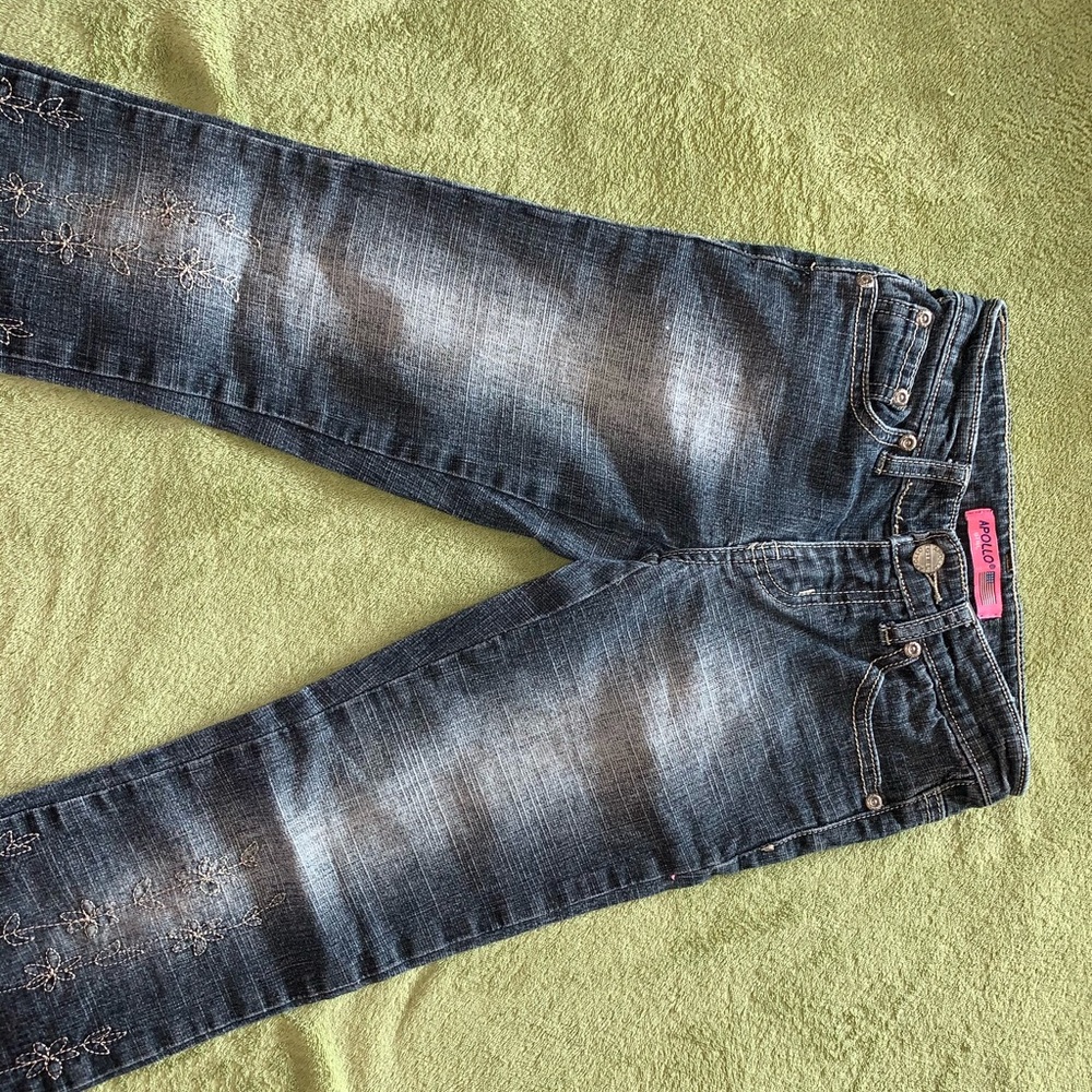 apollo sz 7 embellished jeans